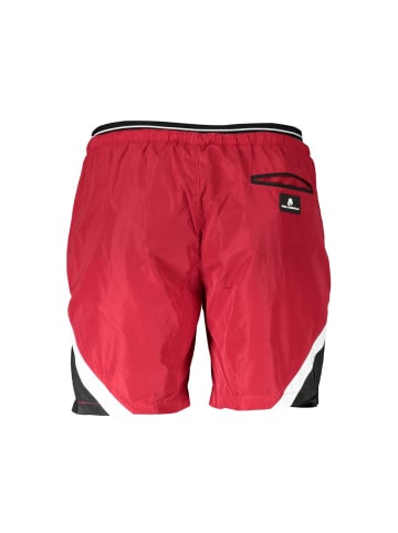 Karl Lagerfeld Rote Polyester-Badeshorts