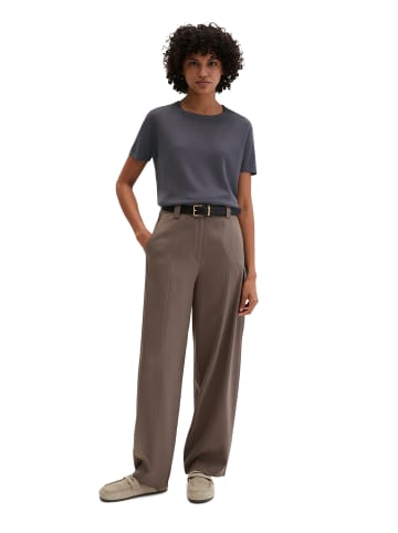 Marc O'Polo Kurzarm-Pullover regular in Blue Graphite