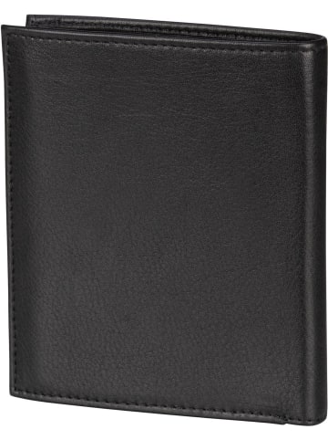 Bugatti Geldbörse Nome Vertical Wallet with Flap I in Schwarz