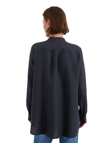 Marc O'Polo A-Shape-Leinenbluse regular in deep night blue