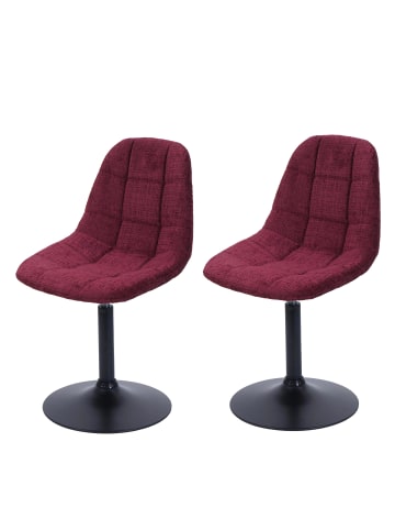 MCW 2er-Set Esszimmerstuhl A60, Bordeaux