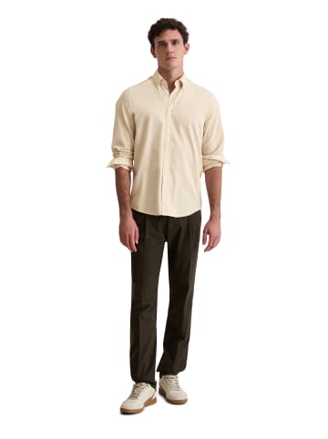 Marc O'Polo Cordhemd shaped in Light Oat