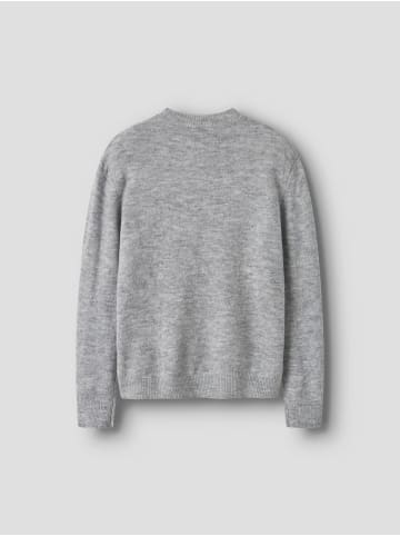 name it Strickpullover in Light Grey Melange
