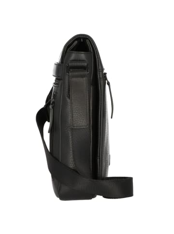 Jost Stockholm Umhängetasche Leder 23 cm in schwarz
