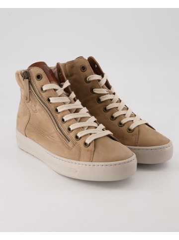 Paul Green Schnürstiefeletten in Beige