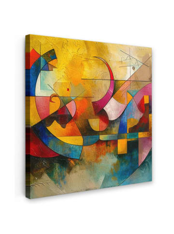 MuchoWow Leinwand bilder Geometrie