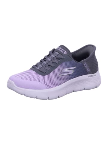 Skechers Damen Slipper GO WALK FLEX - GRAND ENTRY in Blau