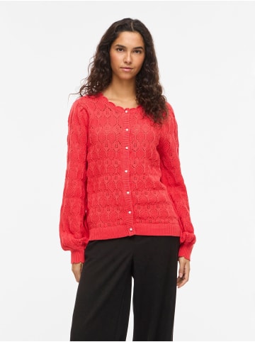Vila Strickjacke in Hibiscus