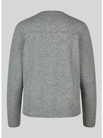 Rabe Strickjacke in Grau