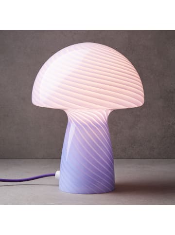 Butlers Tischleuchte FUNGI TOWN in Violett
