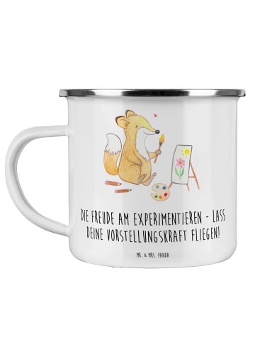 Mr. & Mrs. Panda Becher Emaille Die Freude am Experimentieren mi... in Weiß
