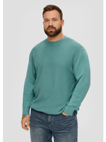 s.Oliver Strickpullover langarm in Petrol