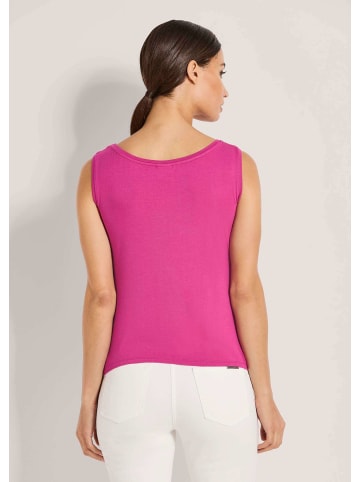 MADELEINE Tanktop mit breiten Trägern in magenta