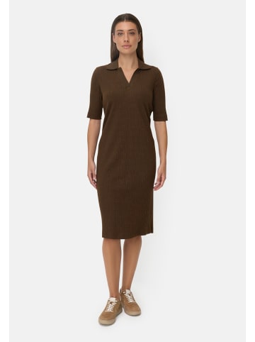 Camel Active Kleid aus Baumwollgemisch in Braun