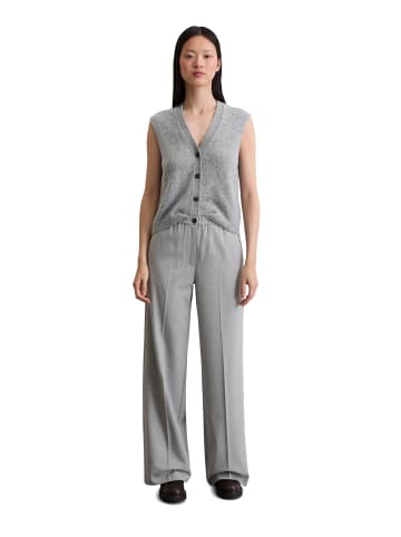 Marc O'Polo Ärmellose Strickweste relaxed in grey granite melange