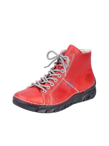 rieker Schnürstiefel  in Rot