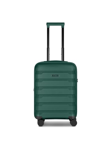 D&N South Dakota 4 Rollen Kabinentrolley S 55 cm mit Dehnfalte in olive