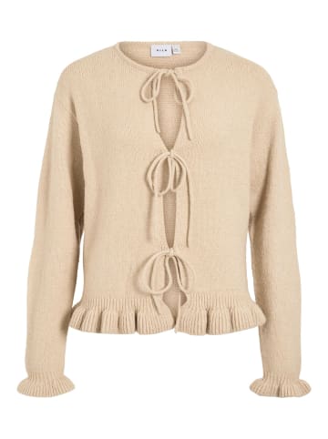 Vila Strickjacke in Feather Gray