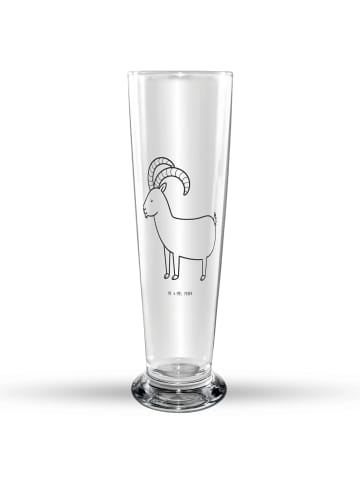 Mr. & Mrs. Panda Glasbecher Sternzeichen Steinbock ohne Spruch in Transparent