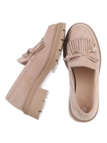 Ital-Design Halbschuh in Hellbraun