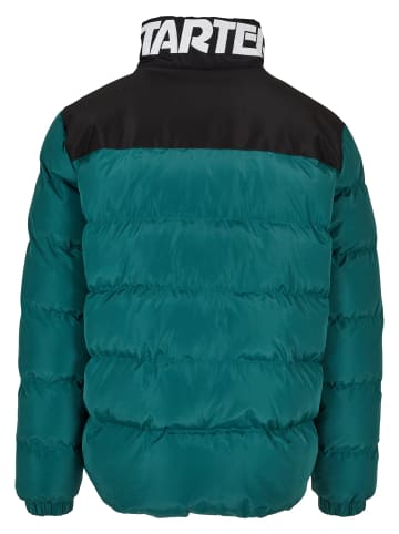 STARTER Puffer-Jacken in darkfreshgreen/black