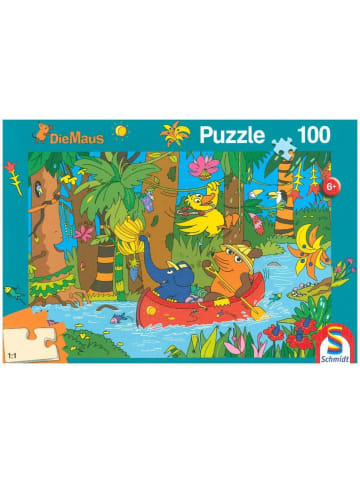 Schmidt Spiele Die Maus, Im Dschungel (Kinderpuzzle)
