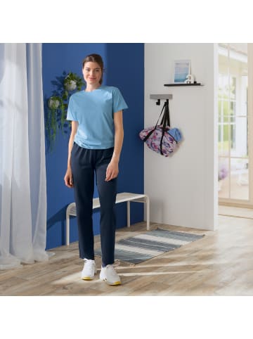 Erwin Müller Sweat Freizeithose, lang in dunkelblau
