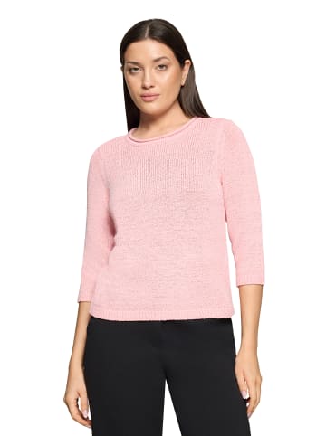 Betty Barclay Strickpullover mit 3/4 Arm in Pink Dolphin