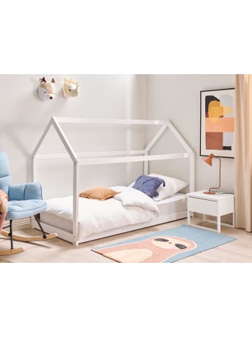 Beliani Kinderbett TOSSE in Weiß - (W) 98 x (H) 140 x (L) 200 cm