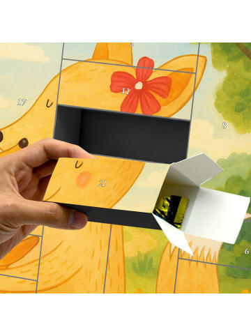 Mr. & Mrs. Panda Befüllbarer Adventskalender Fuchs Mama Design o... in Weiß