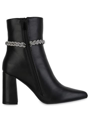 VAN HILL Klassische Stiefeletten Adelaide in Schwarz