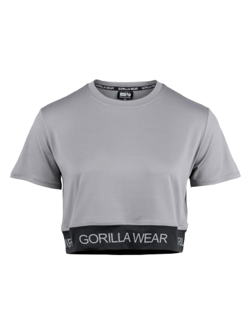 Gorilla Wear Colby Cropped T-Shirt - Grau