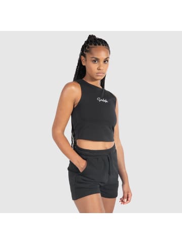 SMILODOX Crop Top Rosina in Schwarz