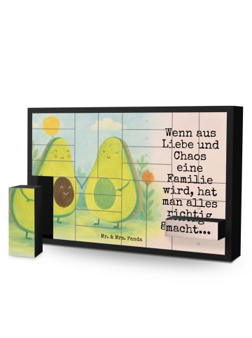 Mr. & Mrs. Panda Adventskalender Selbst Befüllen Avocado Pärchen... in Weiß