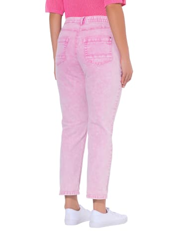 Ulla Popken Jeans in hibiskus-pink