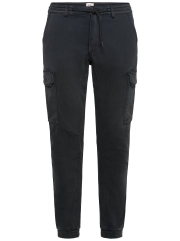 Camel Active Tapered Fit Cargo Hose in Schwarz