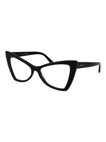 Guess Damen Optische Fassungen Katzenauge Schwarz
