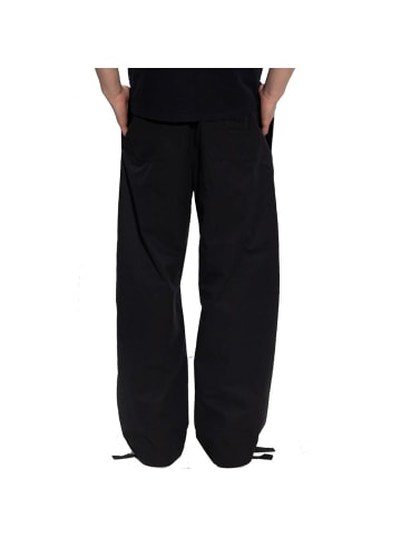 Versace Schwarz Baumwolle Casual Hose