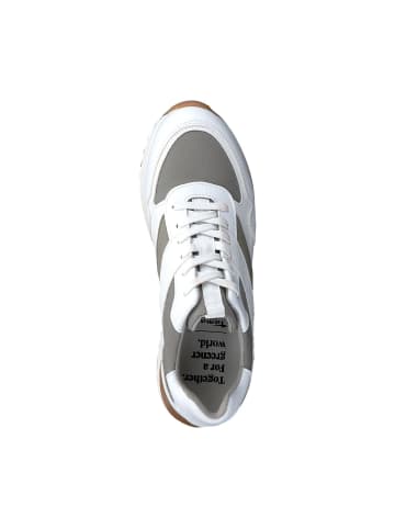 Tamaris GreenStep Sneaker in WHITE/SAGE