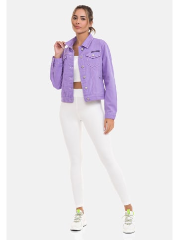 Cipo & Baxx Jeansjacke in LILAC