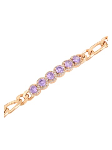 NAEMI Women Bracelet in Rose Gold Violet