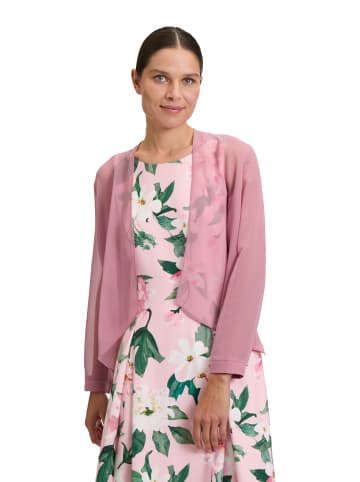 Vera Mont Blusenjacke ohne Verschluss in Desert Rose