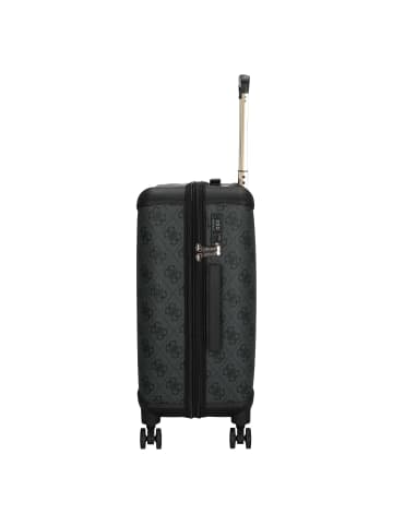 Guess Berta 22 IN - 4-Rollen-Trolley 64 cm erw. (coal logo) in coal logo