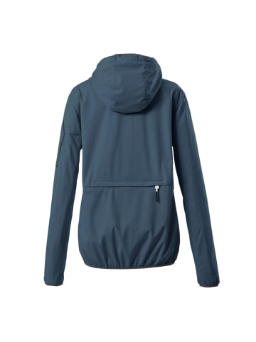Killtec Softshelljacke Packbar in blau