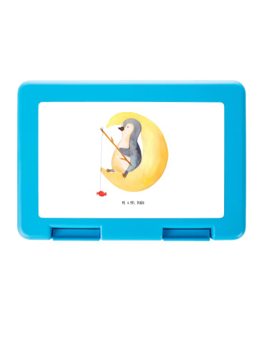 Mr. & Mrs. Panda Aufbewahrungsbox Pinguin Mond ohne Spruch in Weiß