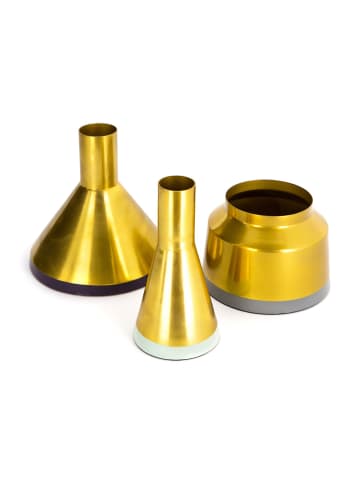 Kayoom Vasen 3er Set Culture 120 in gold - mint - pflaume - grau