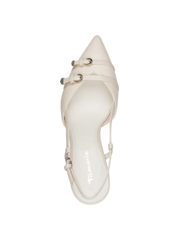 Tamaris Slingpumps in IVORY LEATHER