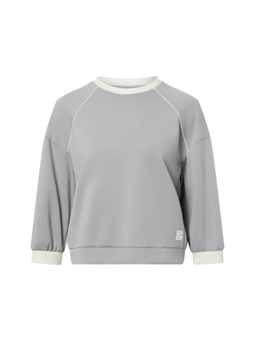 MARC CAIN SPORTS Sweatshirt in hellgrau