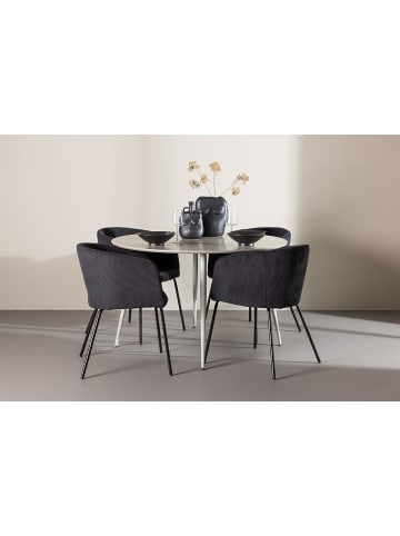 ebuy24 Essgruppe Plaza (5-teilig) Beige 120 x 120 cm