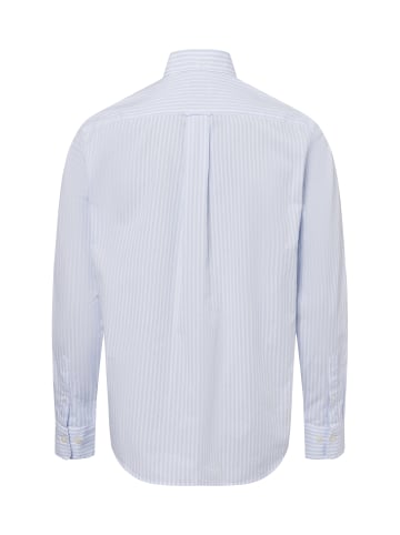 Gant Hemd in weiß hellblau